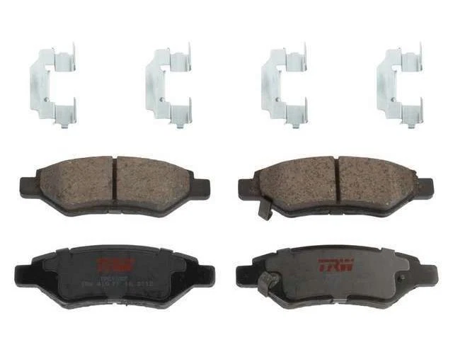 Juego de pastillas de freno traseras para Cadillac SRX 2010-2016 2011 2012 2013 2014 2015 WH744WW Foto 1 de 1