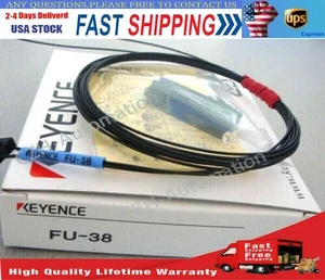 KEYENCE FU-38 Fiber Optic Sensor NewKD  US Free TAX - Picture 1 of 7