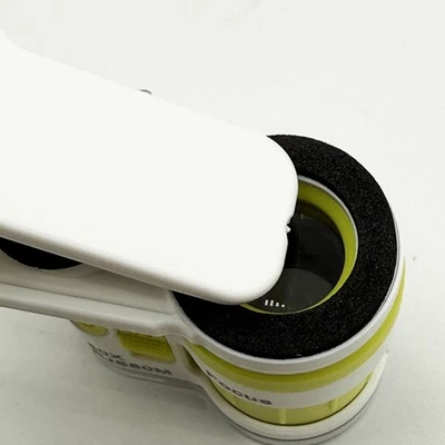 Portable Phone Clip On Microscope Magnifier For Kids Explorers Light Weight ABS - Image 1 of 4