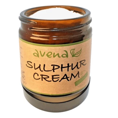 Sulphur Cream for Acne Eczema Rosacea – Natural Spot Treatment – Made in UK - Image 1 of 4