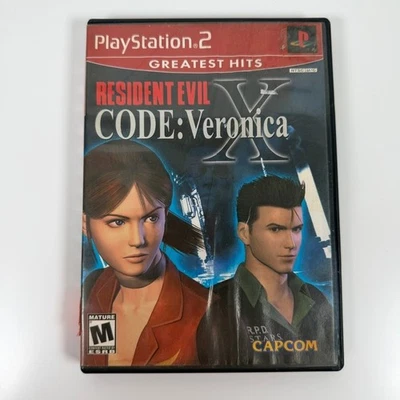 Resident Evil Code Veronica X Greatest Hits PlayStation 2 PS2 Game - Image 1 of 4