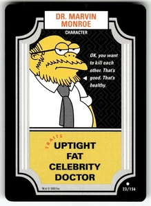 2003 Fox The Simpsons Trading Card #23 Dr. Marvin Monroe - Bild 1 von 4