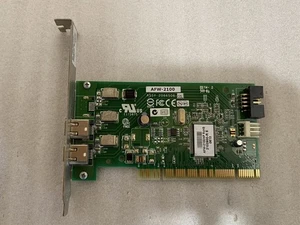 [Used] Adaptec AFW-2100 Firewire IEEE1394 Expansion Card PCI Control Number ci12 - Picture 1 of 4
