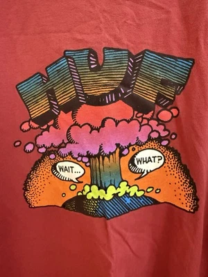 Camiseta HUF Mushroom Cloud Volcano Wait What para hombre oxidada XXL Foto 1 de 4