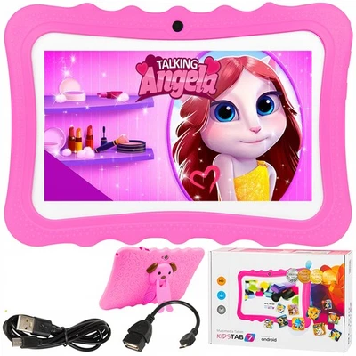 Kinder Tablet 7 Zoll Tablet für Kinder 32GB Kleinkind Tablet mit Schutzhülle - Bild 1 von 4