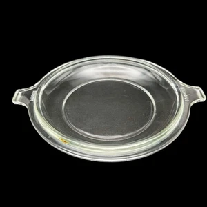 Vintage Pyrex 681-C-14 Clear Glass Casserole Tabbed Replacement Lid Only 5.75” - Picture 1 of 17