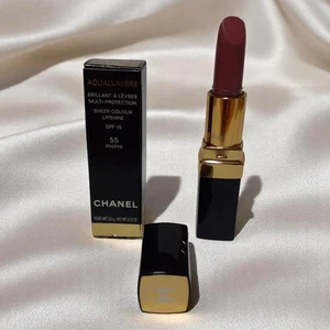 Chanel Lipstick No.55 Coral Red 3pcs Limited Edition - Picture 1 of 2