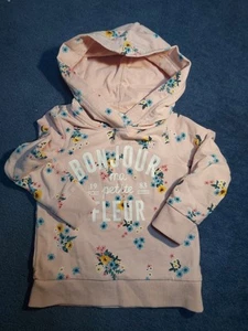 Kapuzen Pullover mit Blumen für Mädchen, Gr 92 von H&M - Bild 1 von 6