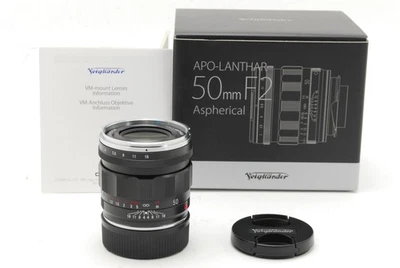 Voigtlander APO-LANTHAR 50mm F2 Aspherical VM Lens for Leica M [Top MINT] JAPAN - Image 1 of 4