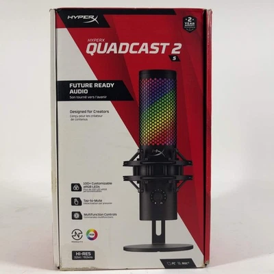Nuevo Micrófono USB HyperX Quadcast 2s 20 Hz - 20 kHz HXMI231 Foto 1 de 4