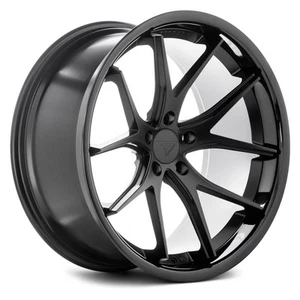 Ferrada FR2 Wheel 22x11 (20, 5x114.3, 71.6) Black Single Rim - Picture 1 of 9