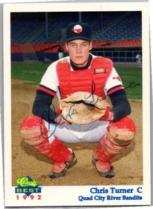 1992 -Chris Turner- Classic Autograph/Signed/Auto Baseball Card #6 Angels - Picture 1 of 2