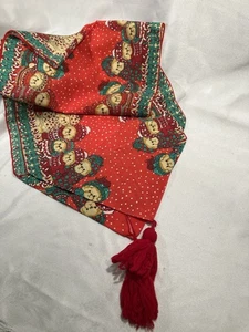 Runner da tavolo natalizio vintage Lucy & Me orsacchiotto - Foto 1 di 4