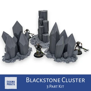 Blackstone Cluster | Karnac | Paisaje de terreno necrón para juegos de guerra de mesa - Imagen 1 de 11