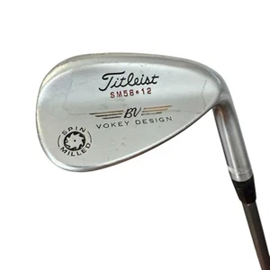 Titleist BV Vokey Design SM58•12 58° Lob Wedge Spin Milled 35.5” Graphite RH - Picture 1 of 5