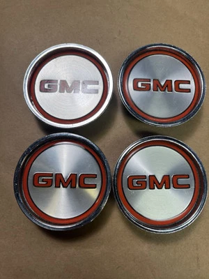 吉姆西 Sprint 线轮毂盖徽章中心帽奖章 4 件套原始设备制造商 254842 — 第 1/4 张图片