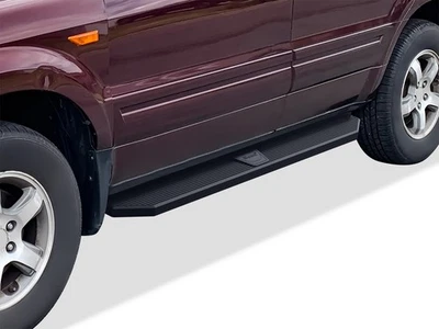 Pranchas de corrida APS pretas estilo ajuste 03-08 Acura MDX Honda Pilot - Imagem 1 de 4