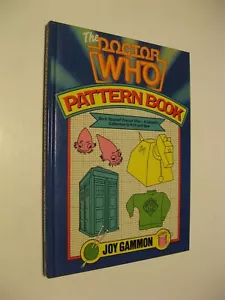 The Doctor Who Pattern Book HC Joy Gammon 1984 W.H.Allen knitting - Picture 1 of 2