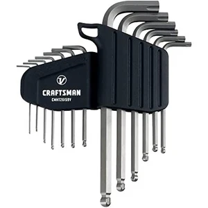 Craftsman V-Series X-Tract Technology SAE L-Handle Ball End Hex Key Set 13 pc - Picture 1 of 8