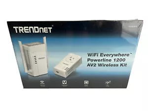 New TRENDnet TPL-430APK AC1200 WiFi Everywhere Powerline AP Powerline 1200 Kit - Picture 1 of 7