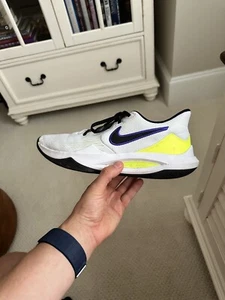 Size 10.5 - Nike Precision V White/Barley Volt/Black 2021 - Picture 1 of 3