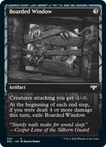 [4x] Boarded Window Near Mint, English Innistrad: Double Feature MTG Magic - Picture 1 of 1