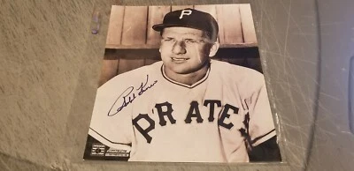 RALPH KINER HOF PIRATES LEGEND GENUINE HAND SIGNED AUTOGRAPHED 8X10 PHOTOGRAPH - Image 1 of 3