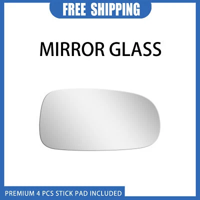 Espejo de vidrio para 2004-2011 Saab 9-3/2003-09 Saab 9-5 lado derecho convexo + adhesivo Foto 1 de 4
