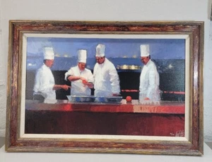 Ken Auster, The Art Of A Peel, giclee canvas, 42/100,Framed Signed, Cert Of Auth - Picture 1 of 15