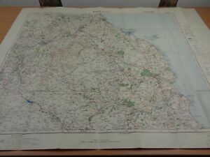 WW2 GERMAN INVASION MAP of "BERWICK UPON TWEED" (+ JEDBURGH, HOLY ISLAND, KELSO)
