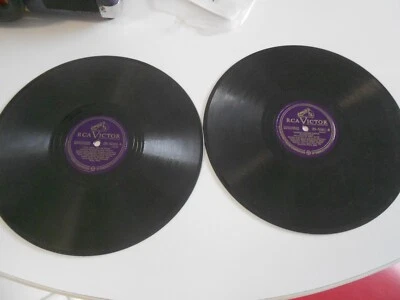 MICKEY KATZ (2) 78 RPM 10" TICO/CHLO-E + HAIM AFEN RANGE/YIDDISH SQ RCA VICTOR - Image 1 of 4