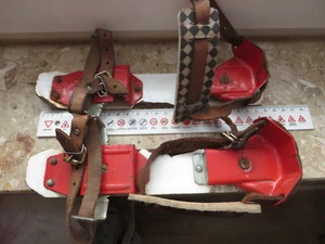 alte Gleitschuhe Gleitfusslänge ca ; 22 cm - Bild 1 von 7