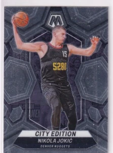 2023-24 Panini NBA Basketball Mosaic No. 287 Nikola Jokic City Edition - Bild 1 von 2
