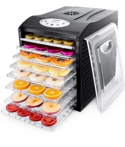 GUCUJI Pack de 5 láminas deshidratadoras de silicona antiadherentes premium para secador de frutas Me - Imagen 1 de 4