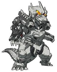 Pegatinas de calcomanía de vinilo Godzilla Mecha Chibi de 2"" - 6 - Imagen 1 de 1