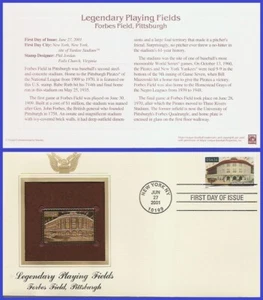USA2 #3515 U/A GOLDEN REPLICA FDC Baseball Forbs Fields Pittsburgh - Picture 1 of 1
