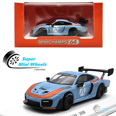 Minichamps 1:64 Porsche 935/19 - 2018 - Gulf Blue - Image 1 of 4