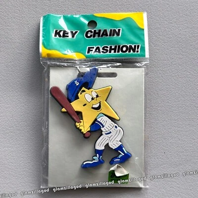 Llavero mascota vintage Yokohama BayStars años 90 equipo de béisbol de Japón - nuevo Foto 1 de 2