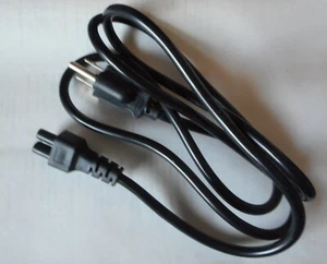 C5 to US Grounded Power Cord - 56 Inches - New - Picture 1 of 2