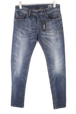 DIESEL Sleenker 069DG W32/L32 Men Jeans Slim Skinny Cotton Stretch Blue 5-Pocket
