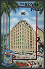 Havana Cuba: c.1930 Poster-Style Postcard HOTEL ROYAL PALM - Nice Graphics