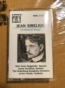 Jean Sibelius Orchestral Songs Cassette MHC 312462H - Foto 1 di 4