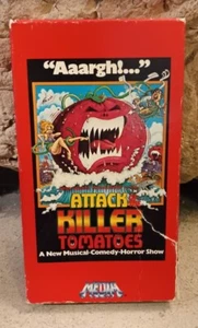 Attack of the Killer Tomatoes VHS 1987/1978 Comedy Horror Cult Classic Media Vtg - Imagen 1 de 8