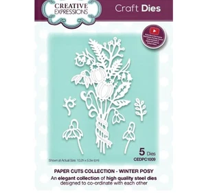 Creative Expressions Collezione tagli di carta - Winter Posy CEDPC1009