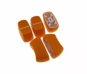 Tapa de perno para eje de 4 mm potenciómetro de olla deslizante 23x12 mm R - naranja - paquete de 5 - Imagen 1 de 1