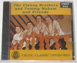  CELTIC CLASSIC TREASURES - THE CLANCY BROTHERS AND TOMMY MAKEM AND FRIENDS CD  - Picture 1 of 2