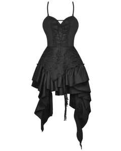 Dark In Love Dark Apocalypse Irregular Party Dress - Picture 1 of 13
