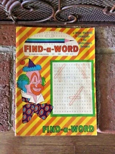Vintage December 1972 Charlton Find A Word Word Search Magazine 50 Pages - Picture 1 of 12