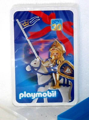 PLAYMOBIL KARTENSPIEL 30 JAHRE JUBILÄUMS EDITION GOLDENER RITTER OVP NEU RAR !!!
