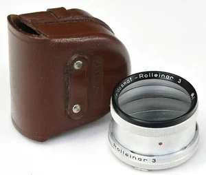 ROLLEI TLR Bay I - Rolleinar 3 + Case - Close-up - Rolleiflex/Rolleicord - Picture 1 of 2
